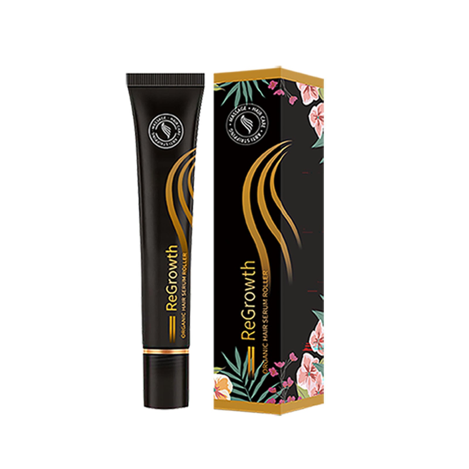 Regrowth Organic Hair Serum Roller Set Hair Care Anti Stripping Liquid Suitable For All Types Of Hair Loss Scalp Nourishing Regrowth Organic Hair Serum Roller Set Hair Care Anti Stripping Liquid Suitable For All Types Of Hair Loss Scalp Nourishing